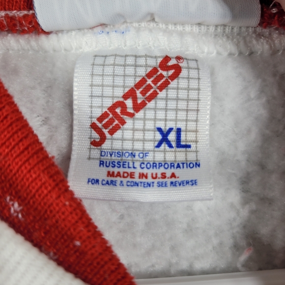 Vintage Morning Sun Womens XL 90s Pullover Sweatshirt Sweater Bird Watchers - Picture 5 of 8